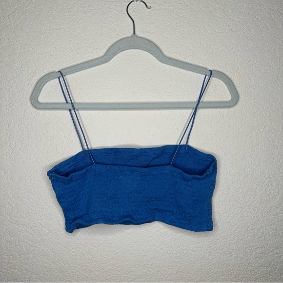 MAEVE by Anthropologie smocked bralette top - Picture 2 of 8